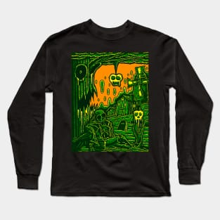 Haunted Village Long Sleeve T-Shirt